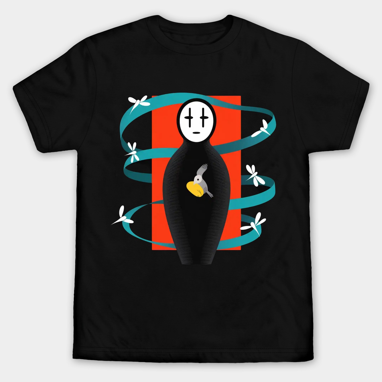 No Face, No Problem Men's Big & Tall T-shirt