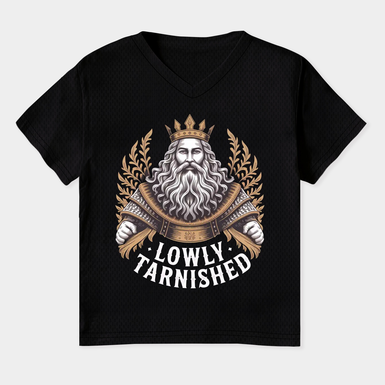 Lowly Tarnished Women's Plus Size V-Neck T-Shirt