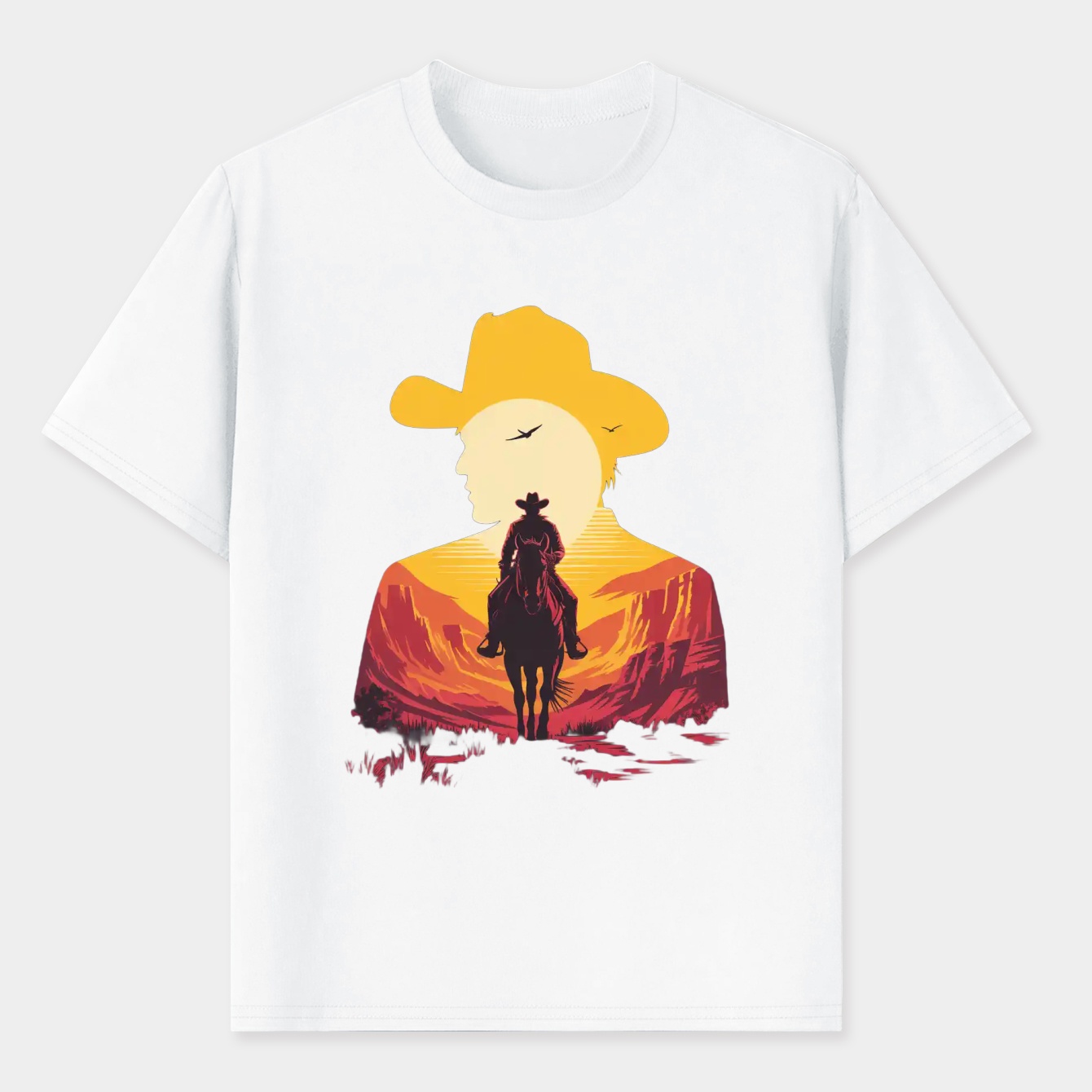 Red-Logo Men's T-Shirt