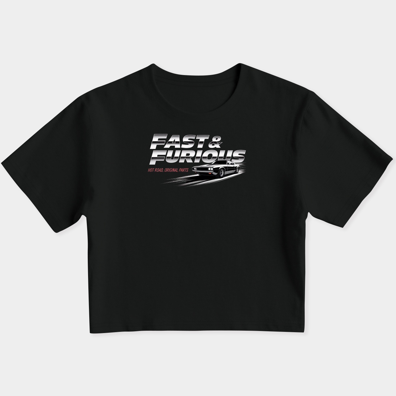 F&F D04 Women's Slim Fit Baby Tee