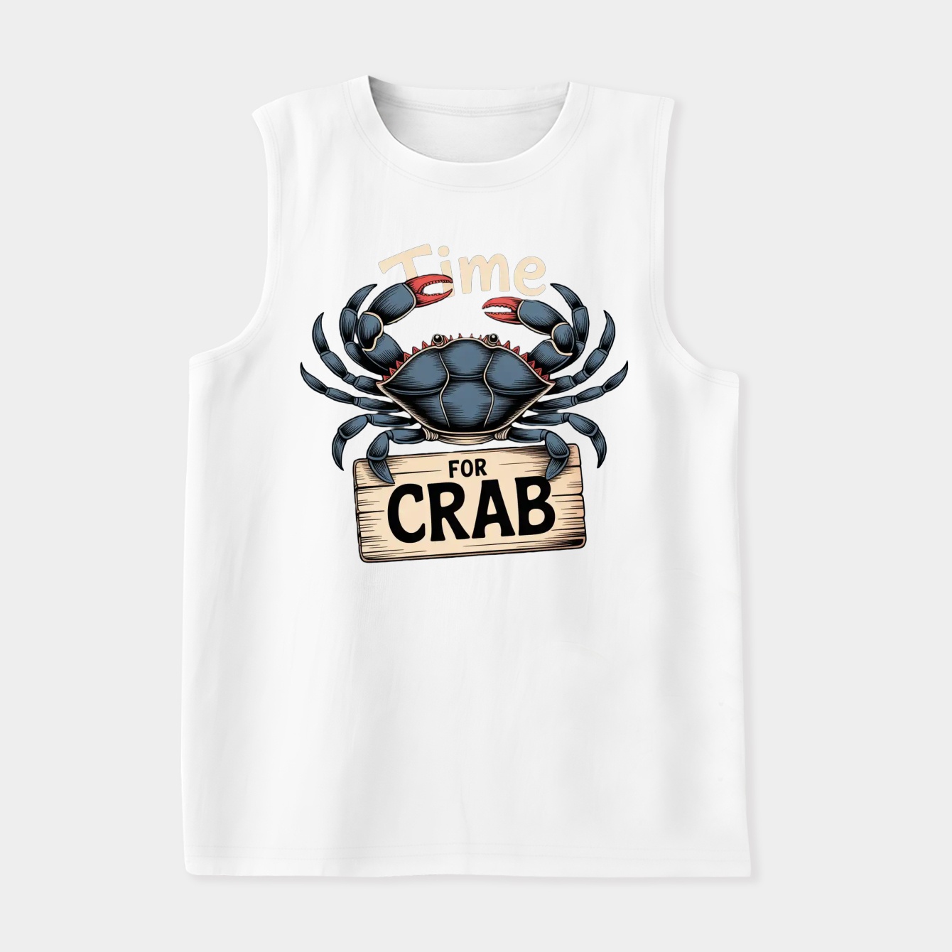 Time For Crab Women's Soft Tank Top