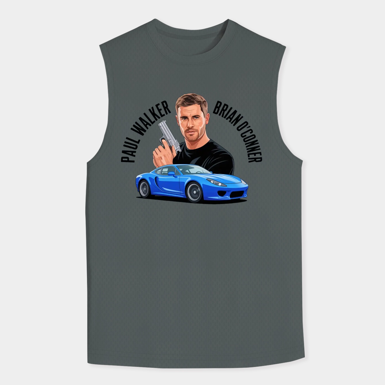 Paul Walker / Brian O'Conner Men's Big & Tall Tank Top