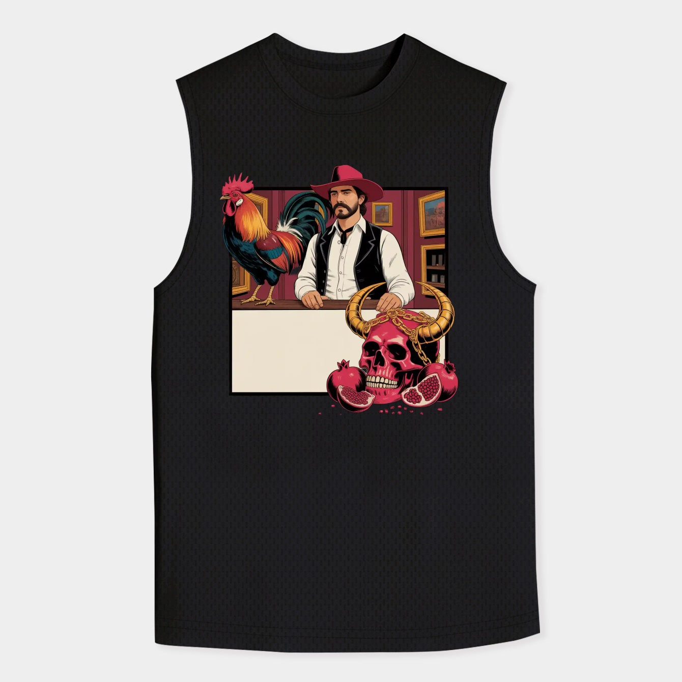 DUTCH RED DEAD REDEMPTION 2 Men's Big & Tall Tank Top