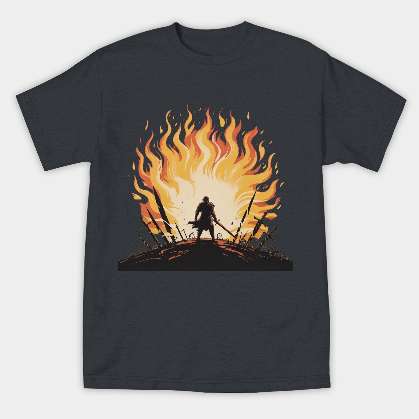 elden ring fantasy fire circle Women's Athletic Performance T-Shirt