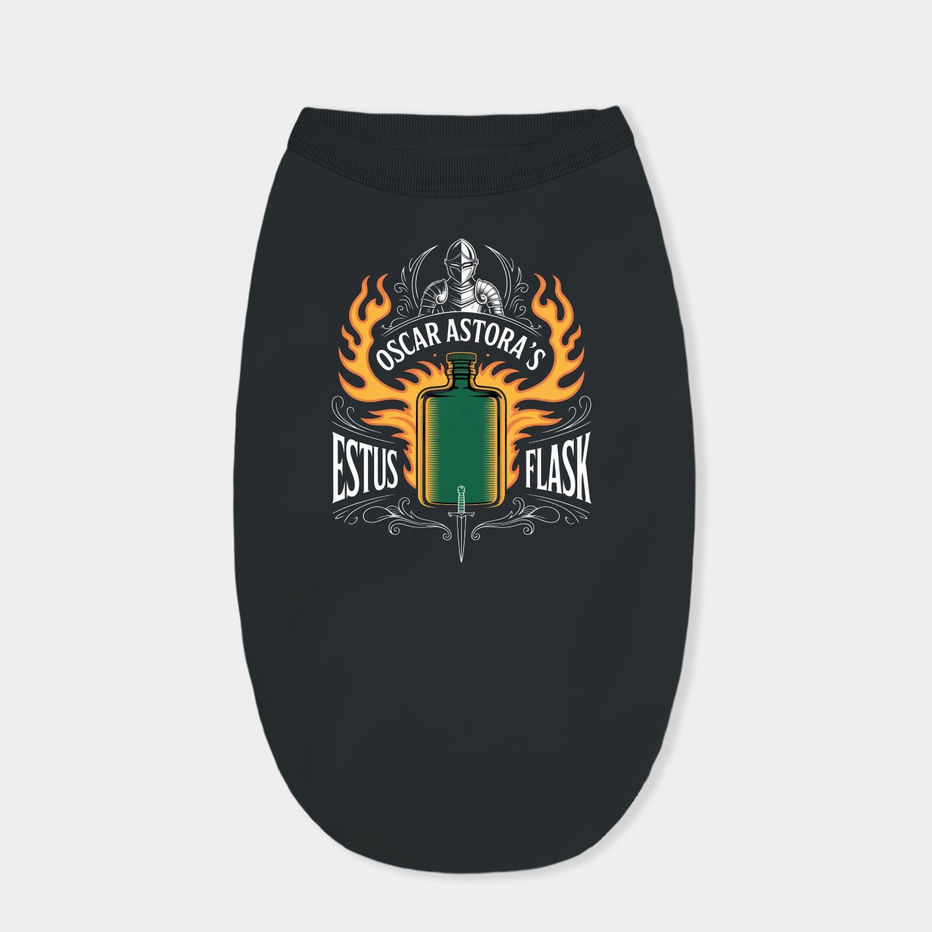 Estus Flask Elden Ring Gaming Dog Shirt