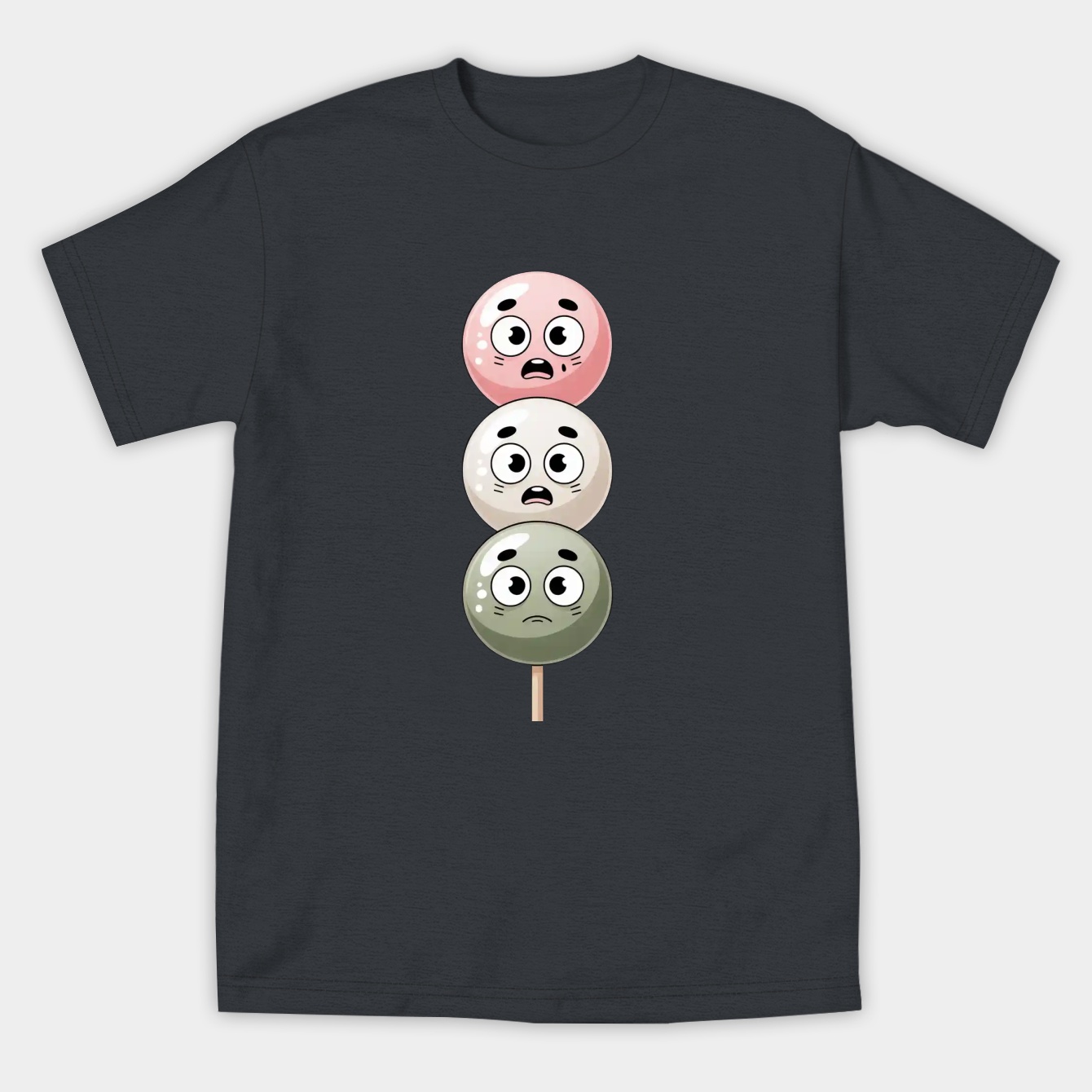 Kashira Spirits Dango Stack Women's Athletic Performance T-Shirt