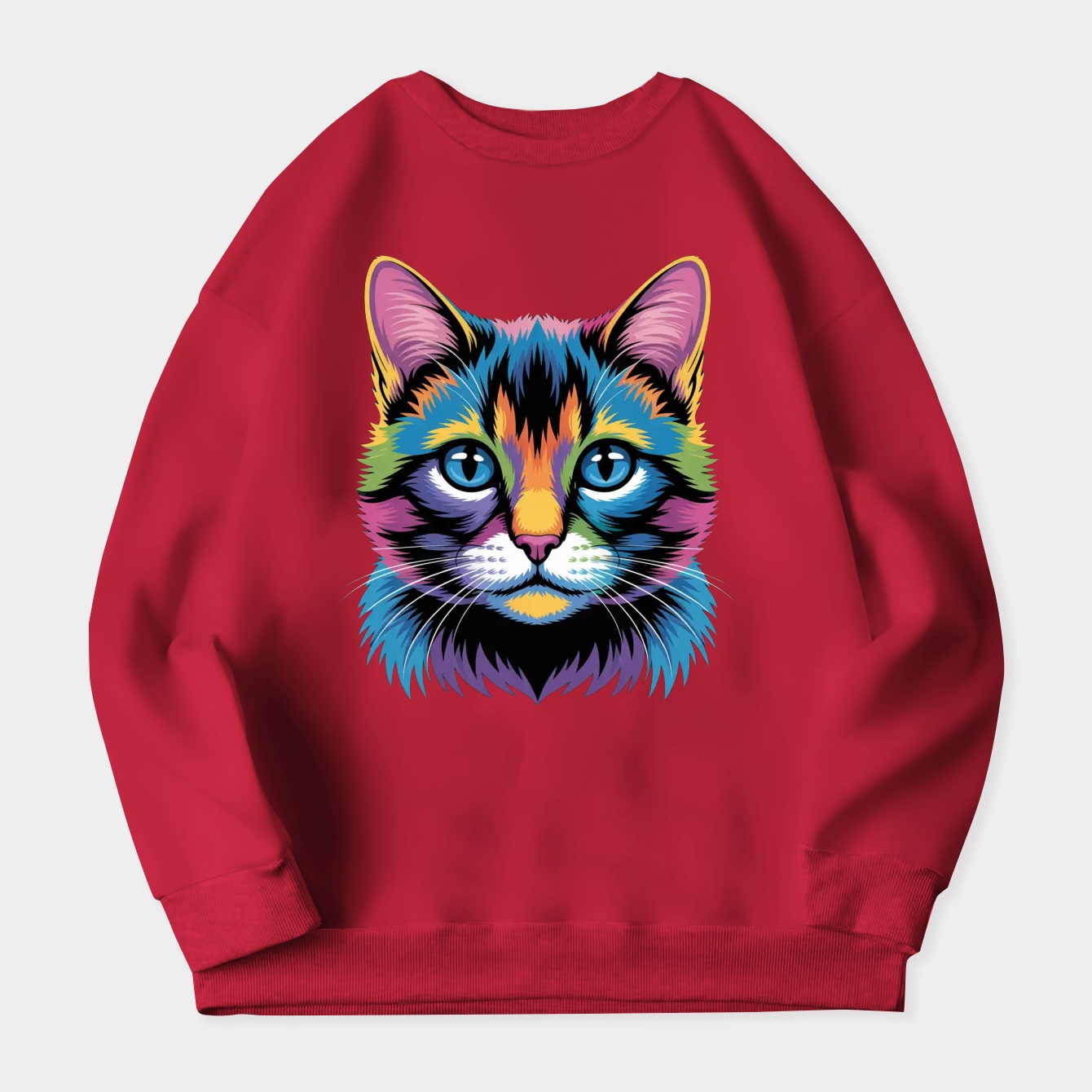 cat Women's Plus Size Sweatshirt