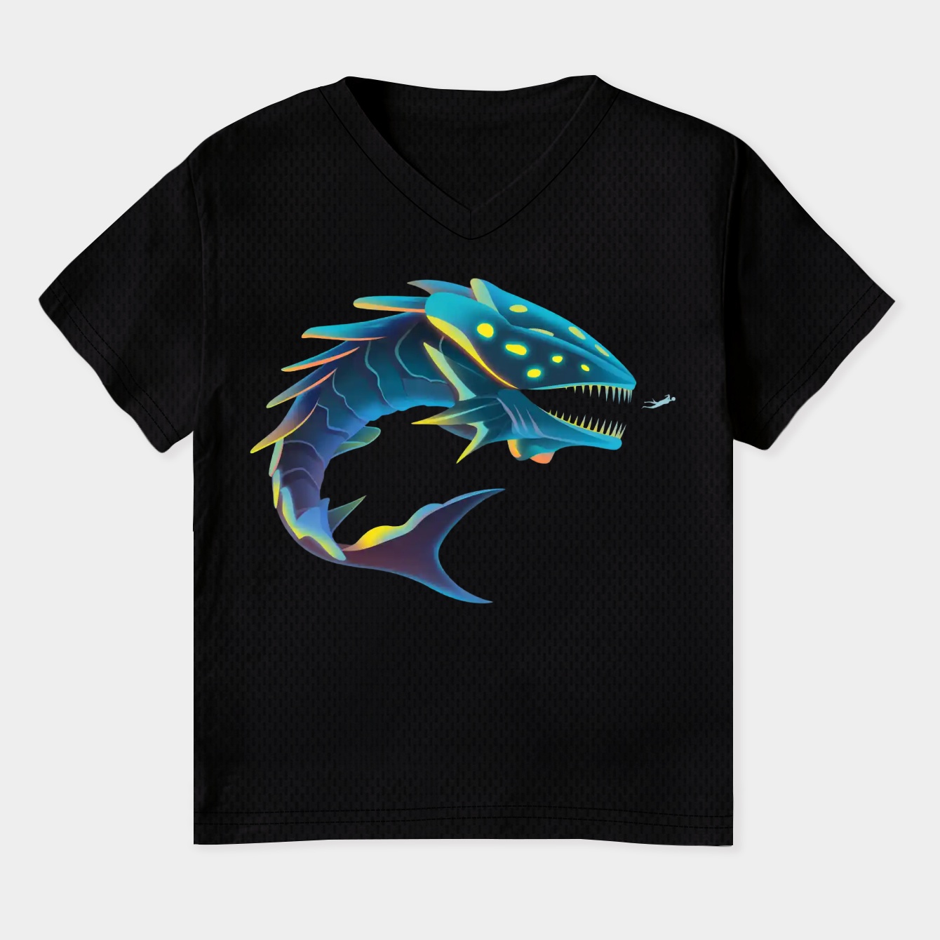 Ghost Leviathan Attack Women's Plus Size V-Neck T-Shirt