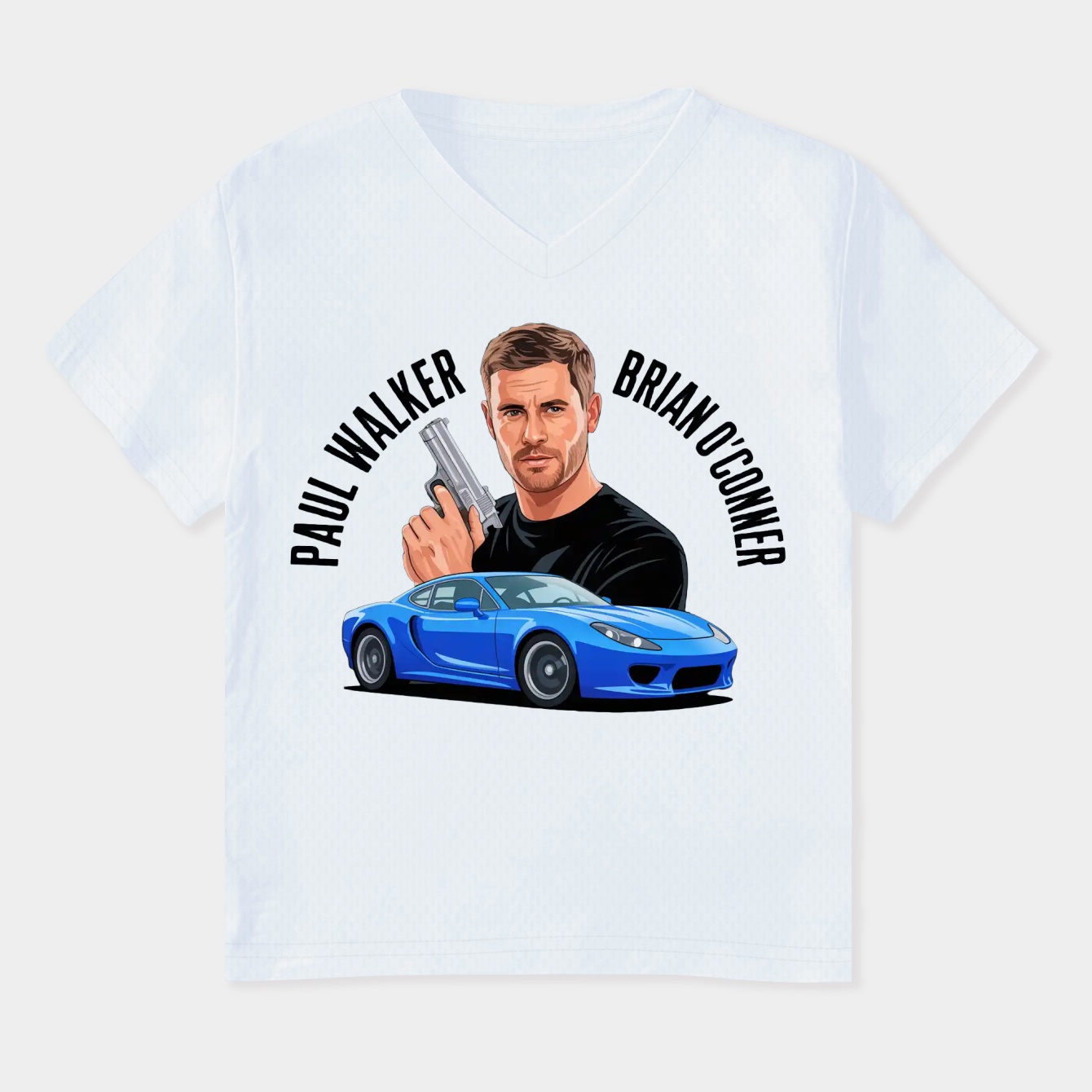Paul Walker / Brian O'Conner Women's Plus Size V-Neck T-Shirt
