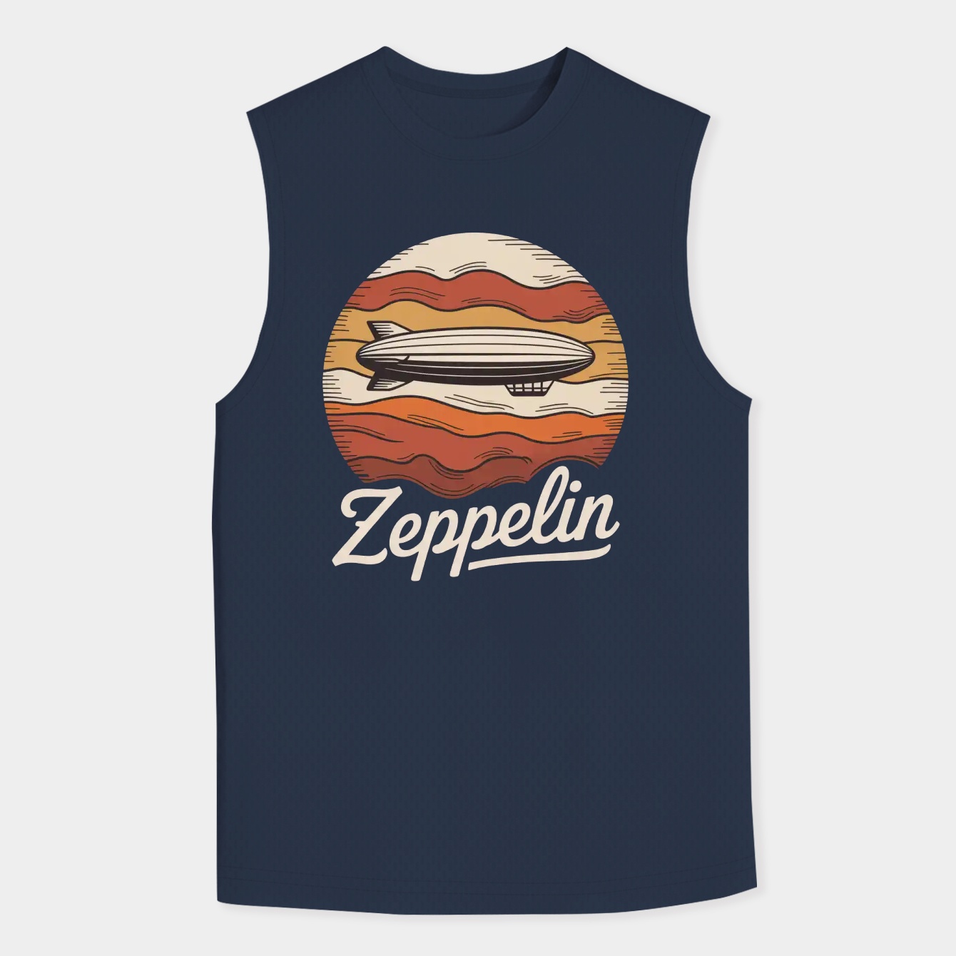 Zeppelin Men's Big & Tall Tank Top