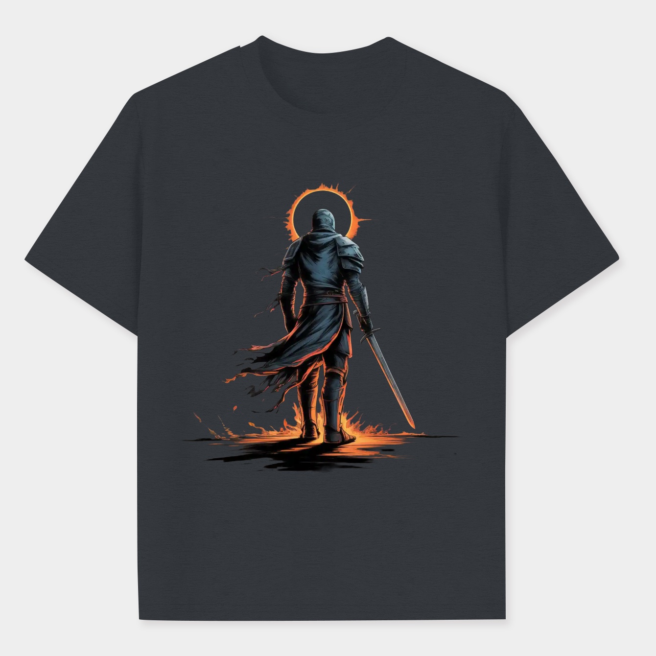 dark soul warrior eclipse Men's Performance Athletic T-Shirt