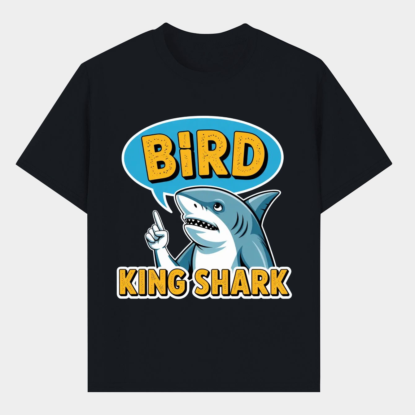 Bird - King Shark (Version 2) Men's T-Shirt