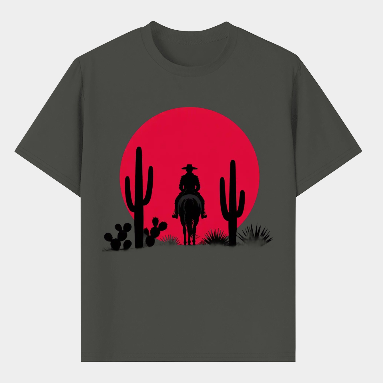 Red moon version two Men's T-Shirt