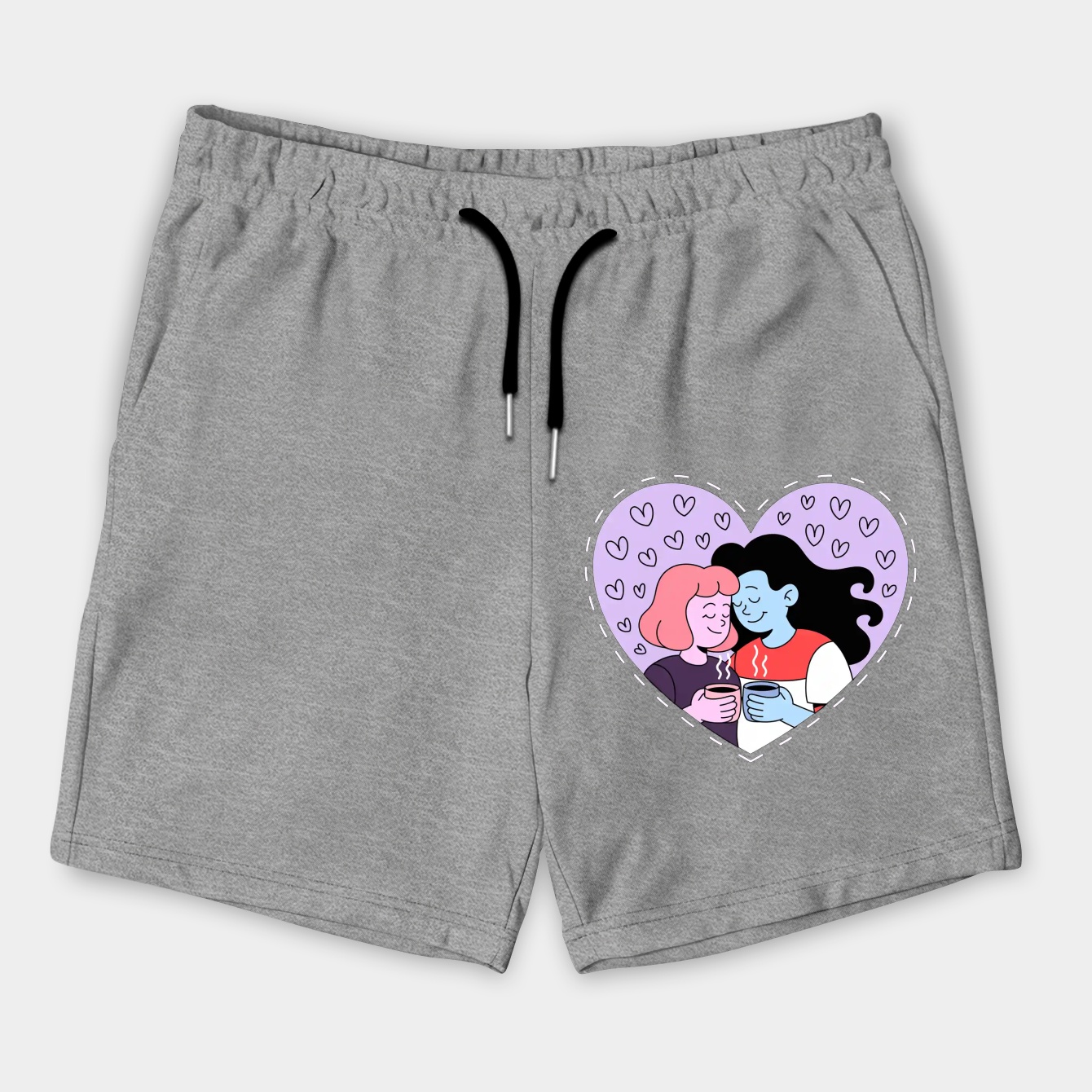 Doodle Bubbline Men's Shorts