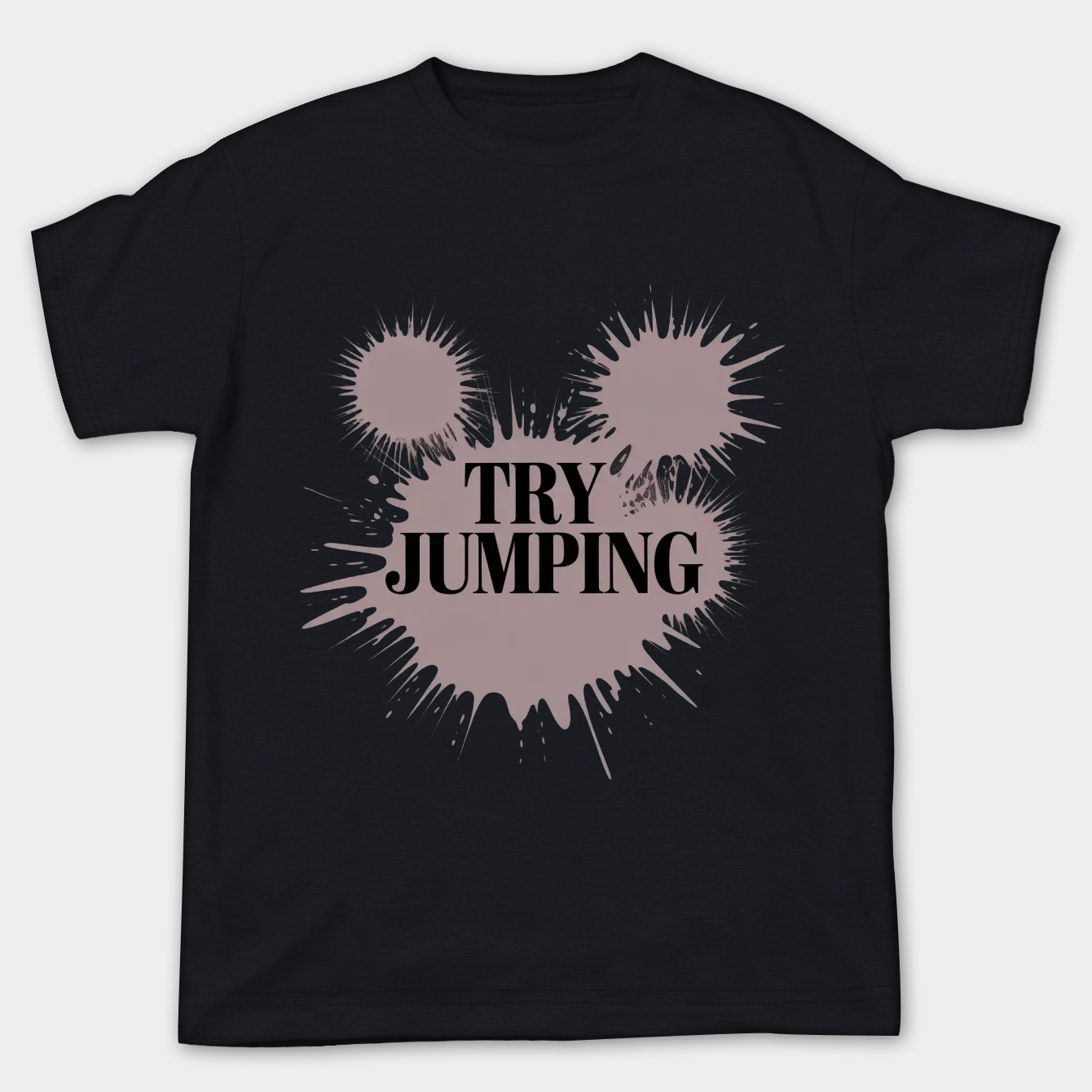 Try jumping Women's Plus Size T-shirt