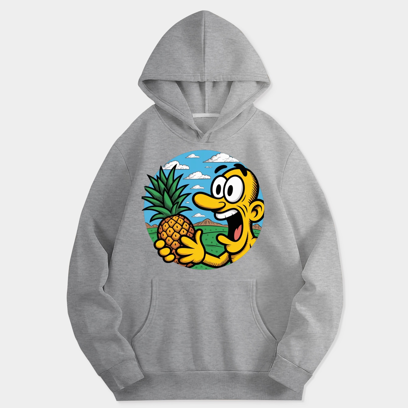 big lez show pineapple design-The big lez show - aqua green