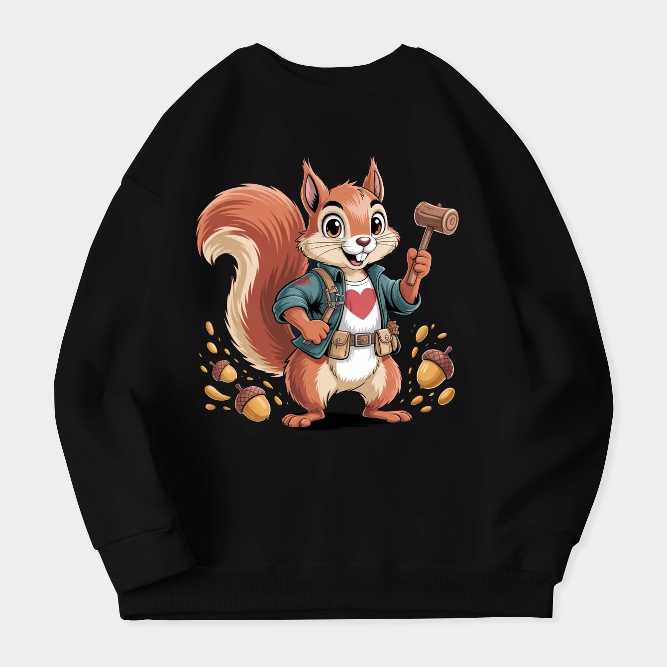 Harley The Squirrel Women's Plus Size Sweatshirt