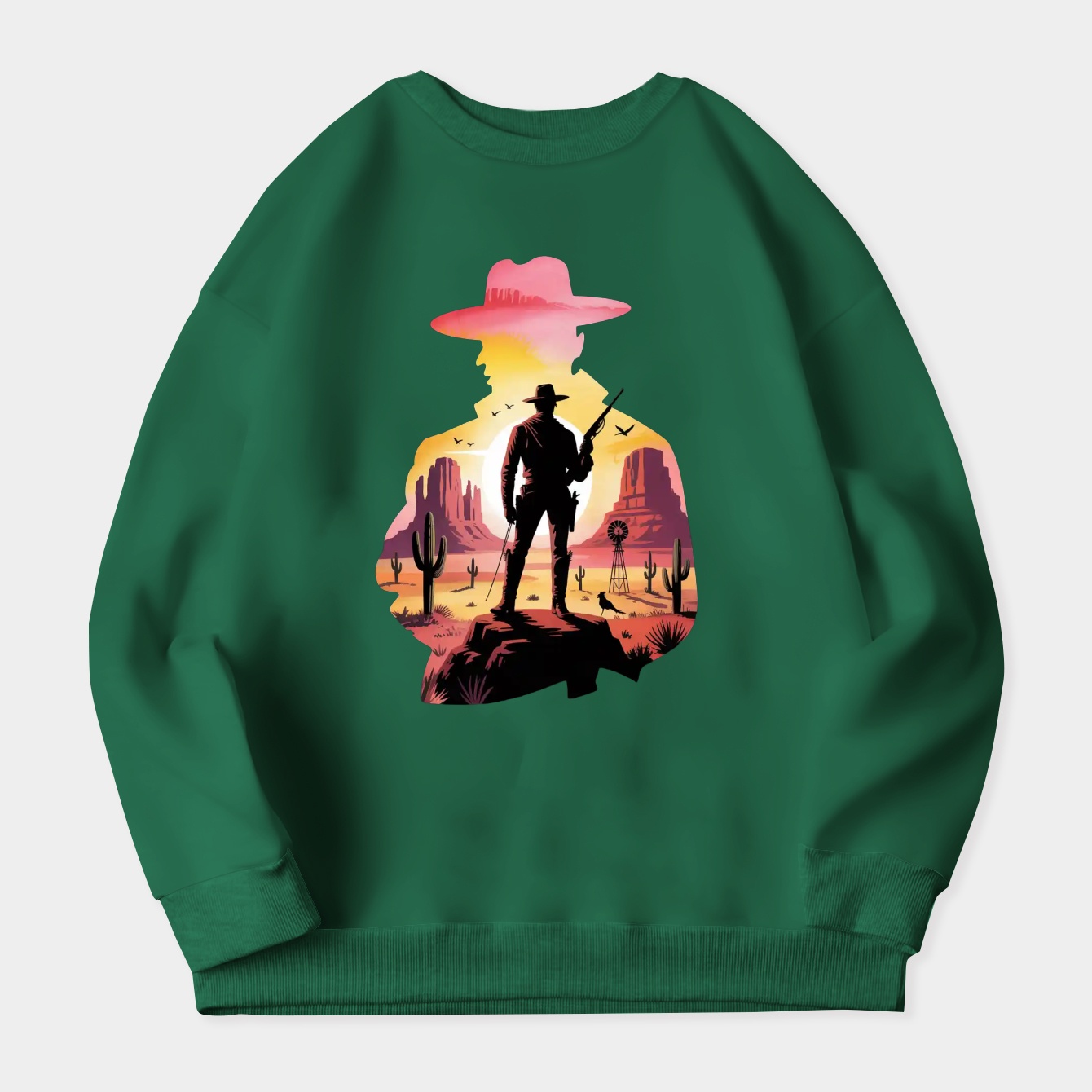 Cowboy Women's Plus Size Sweatshirt