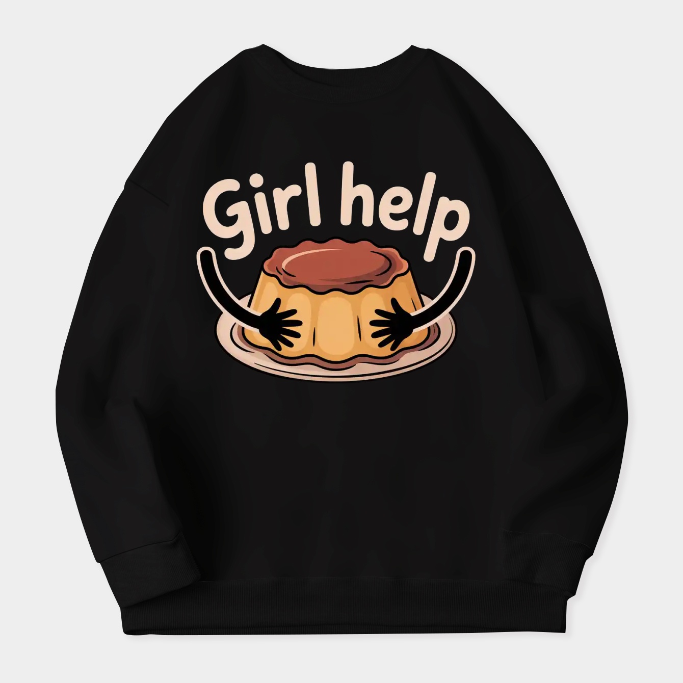 Girl Help Please Needed Women's Plus Size Sweatshirt
