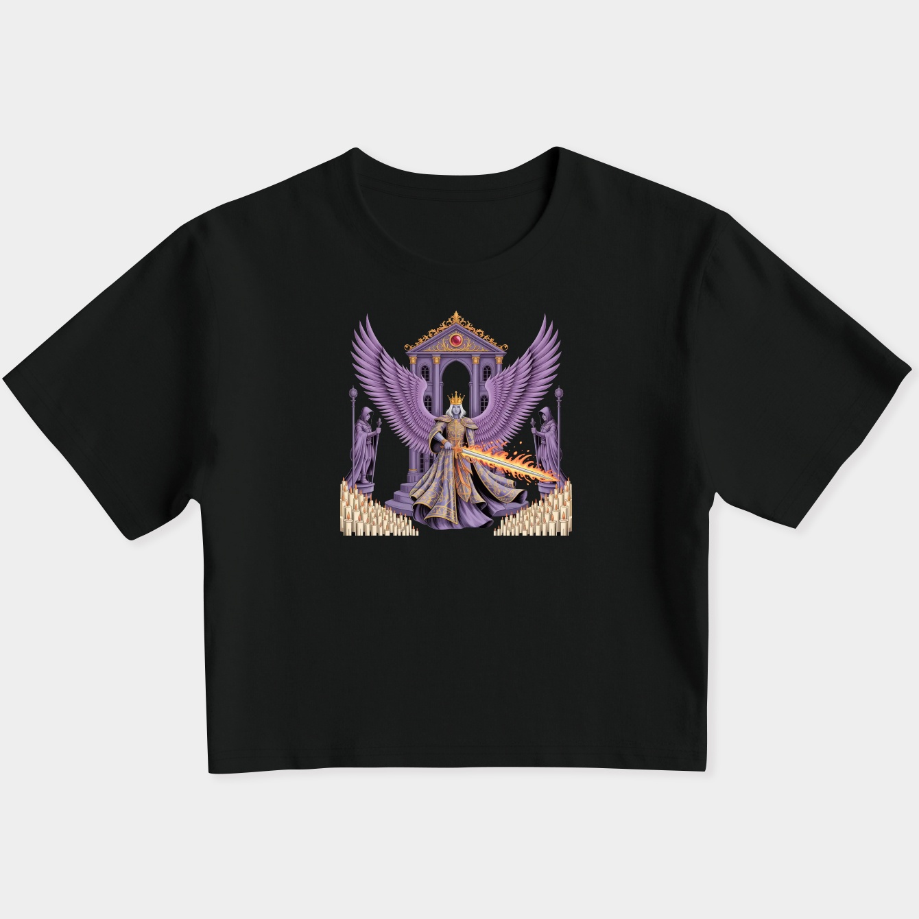 The Pontiff Women's Slim Fit Baby Tee