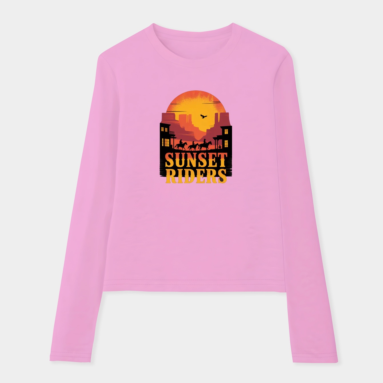 Sunset Riders Women's Soft Long Sleeve T-Shirt