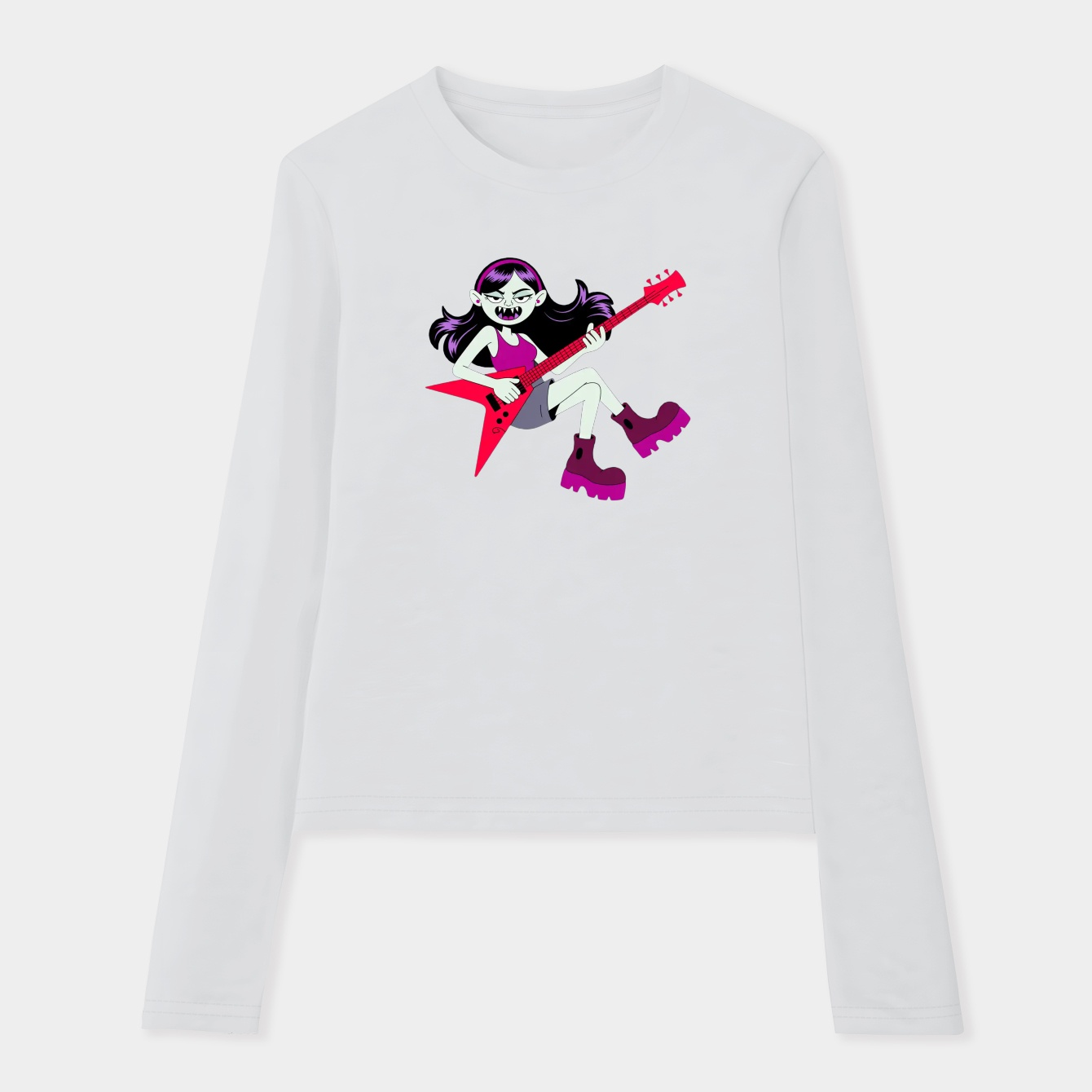 Marceline Women's Soft Long Sleeve T-Shirt