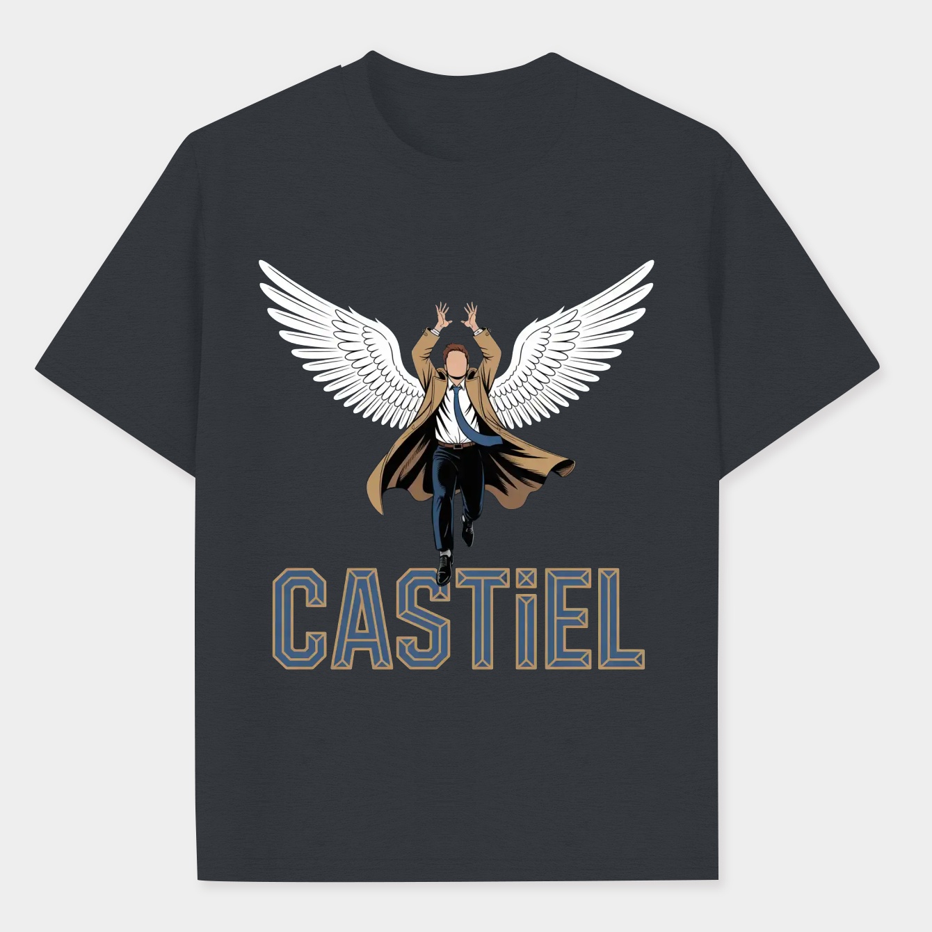 Castiel (Variant) Men's Performance Athletic T-Shirt