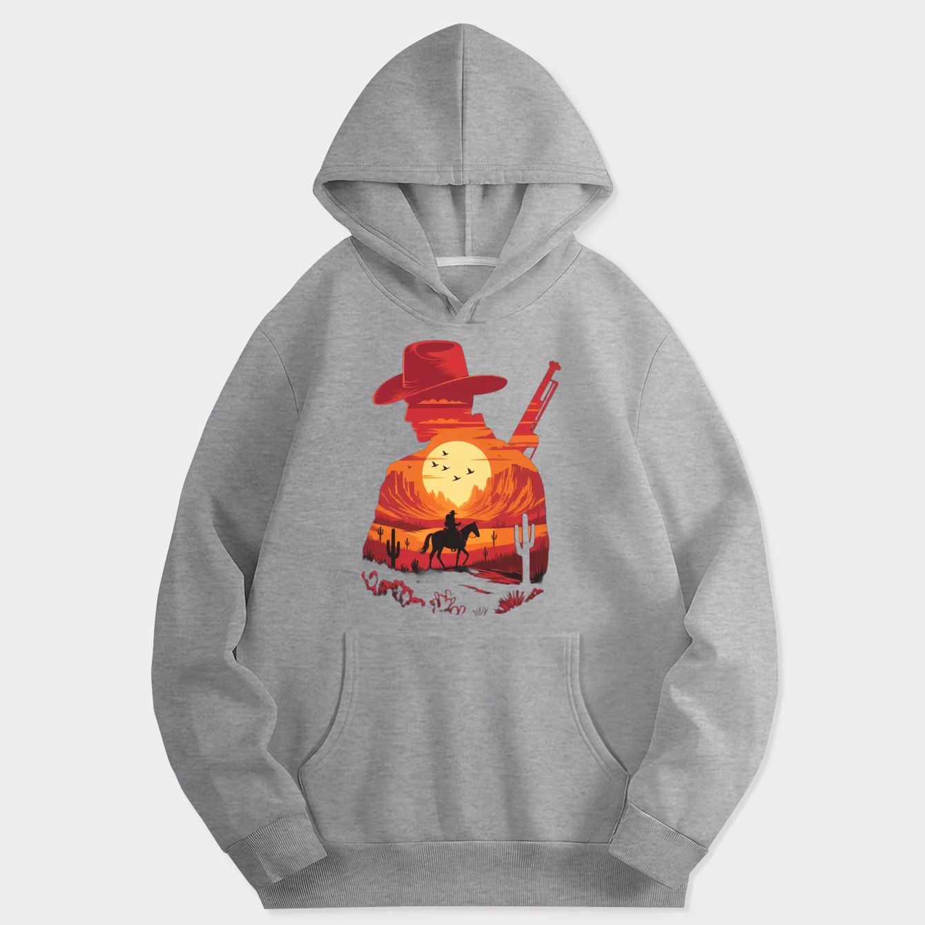 Red Logo Women's Hoodie