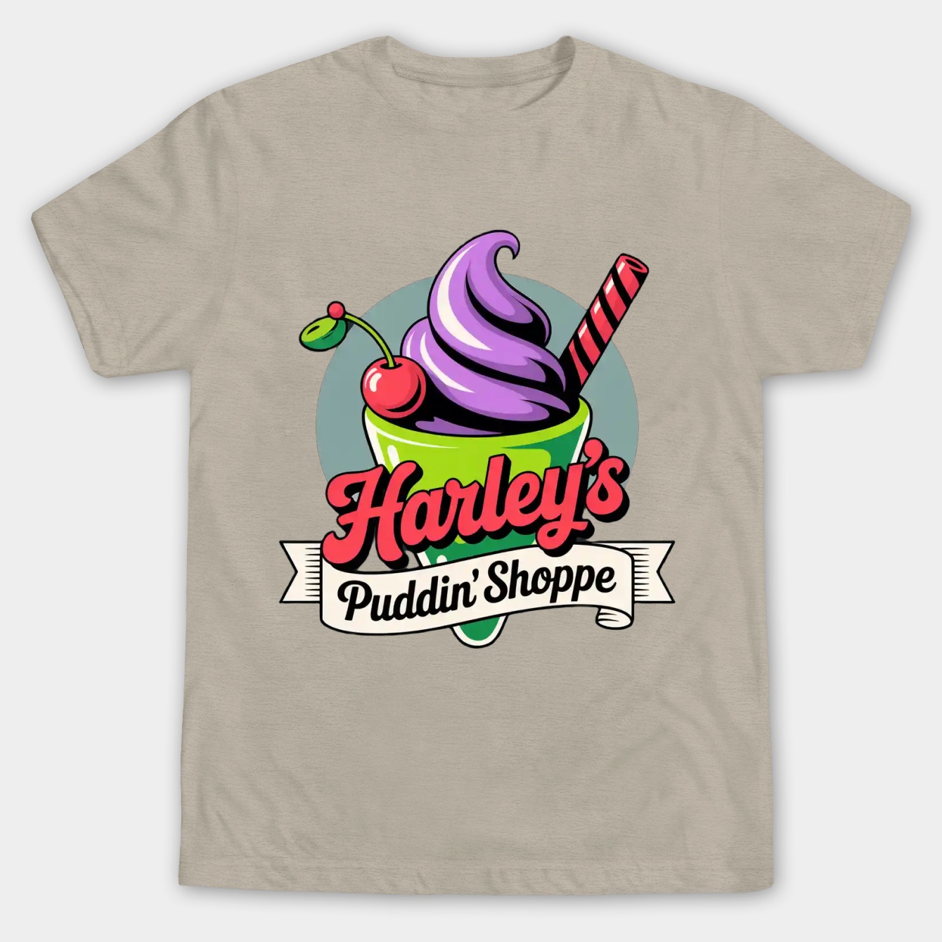 Harley's Puddin' Shoppe Men's Big & Tall T-shirt