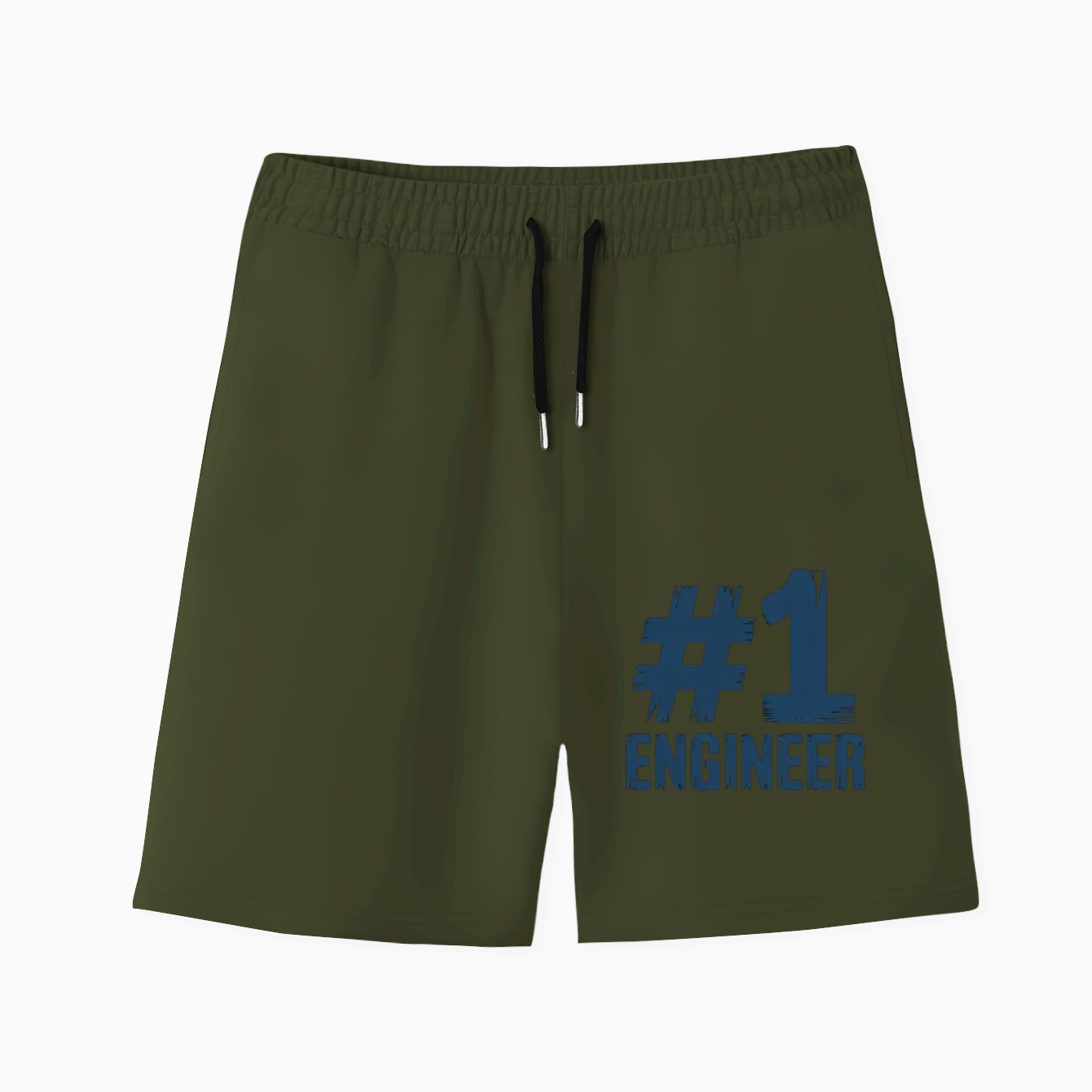 Engineer Design (BLU) Men's Quick-Dry Athletic Shorts