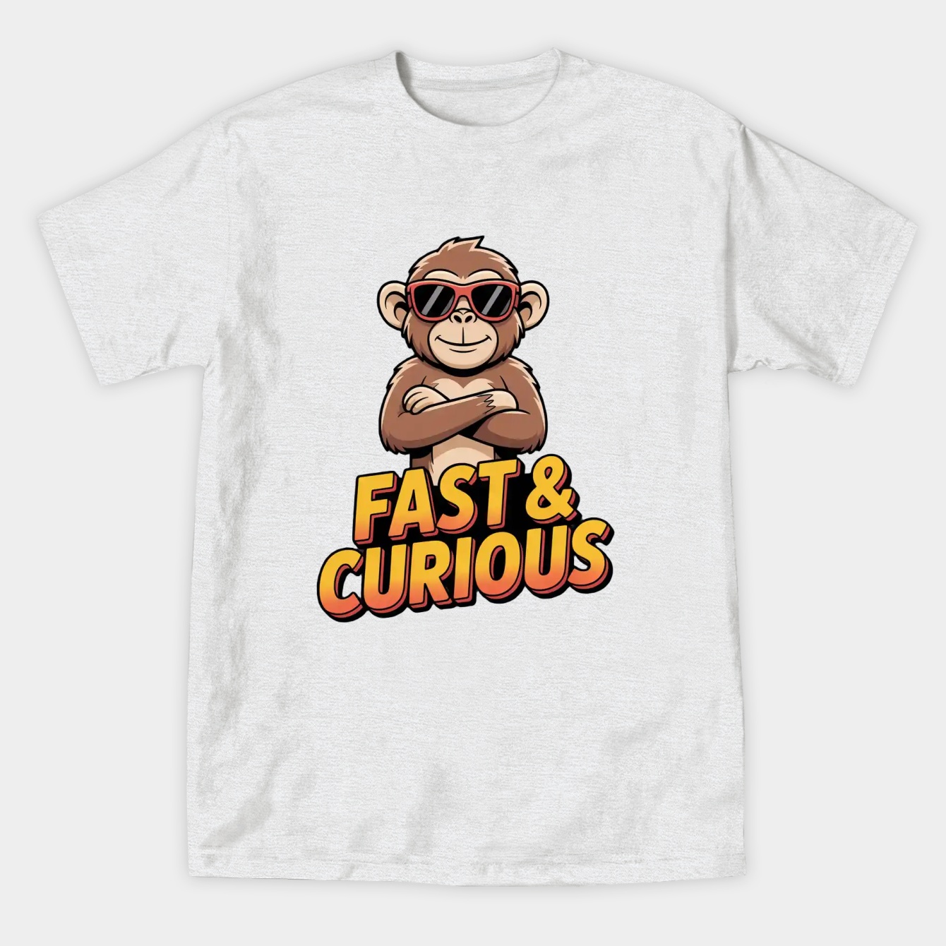 FAST AND CURIOUS V2 Women's Athletic Performance T-Shirt