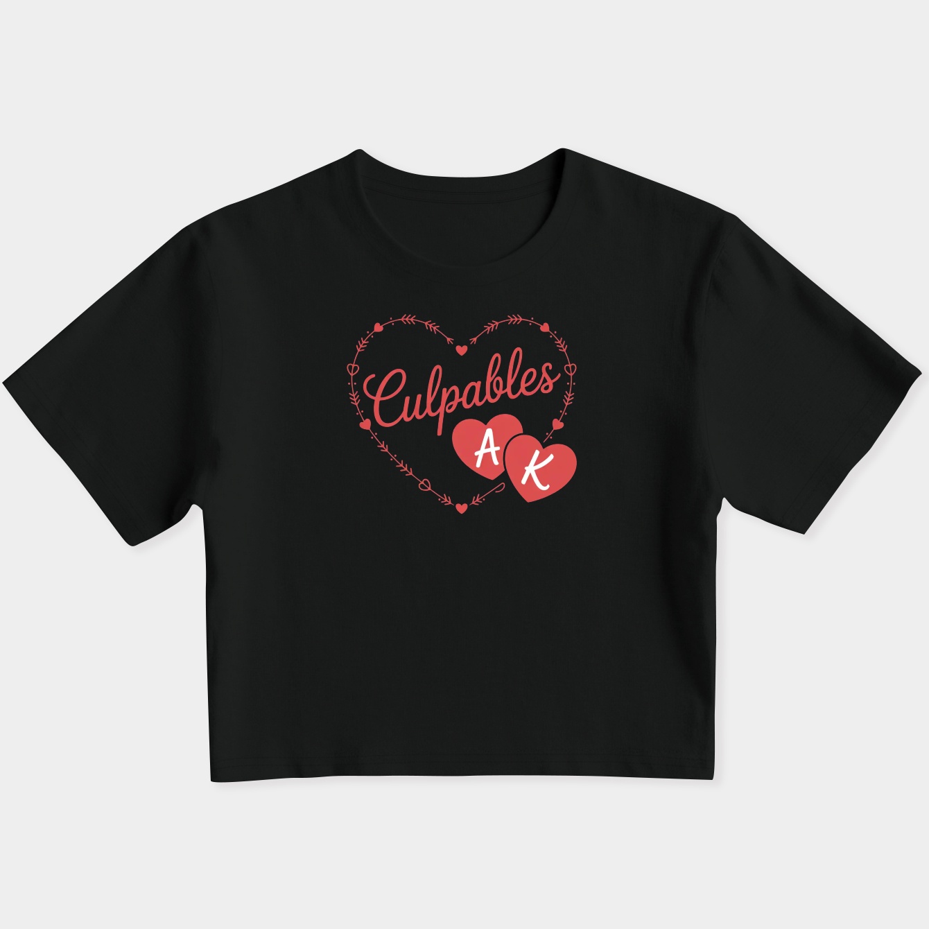 Culpables Women's Slim Fit Baby Tee