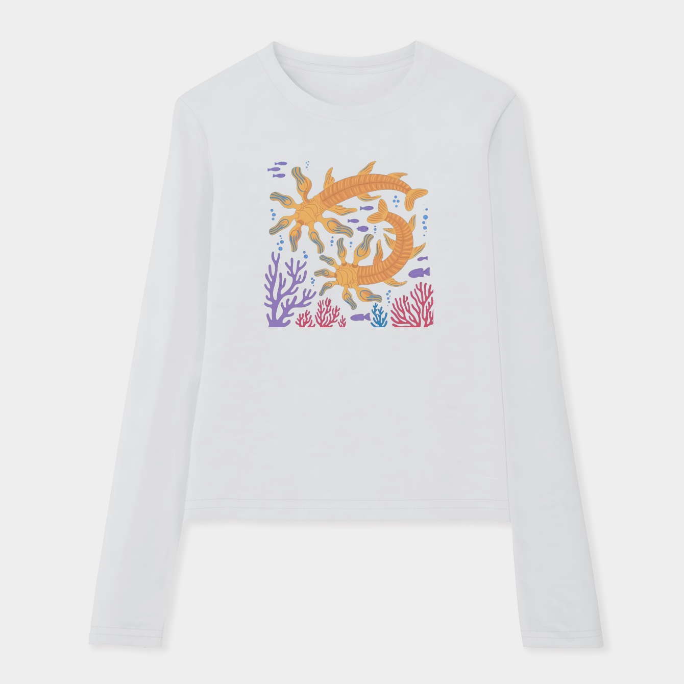 Sea Treader Leviathan Women's Soft Long Sleeve T-Shirt