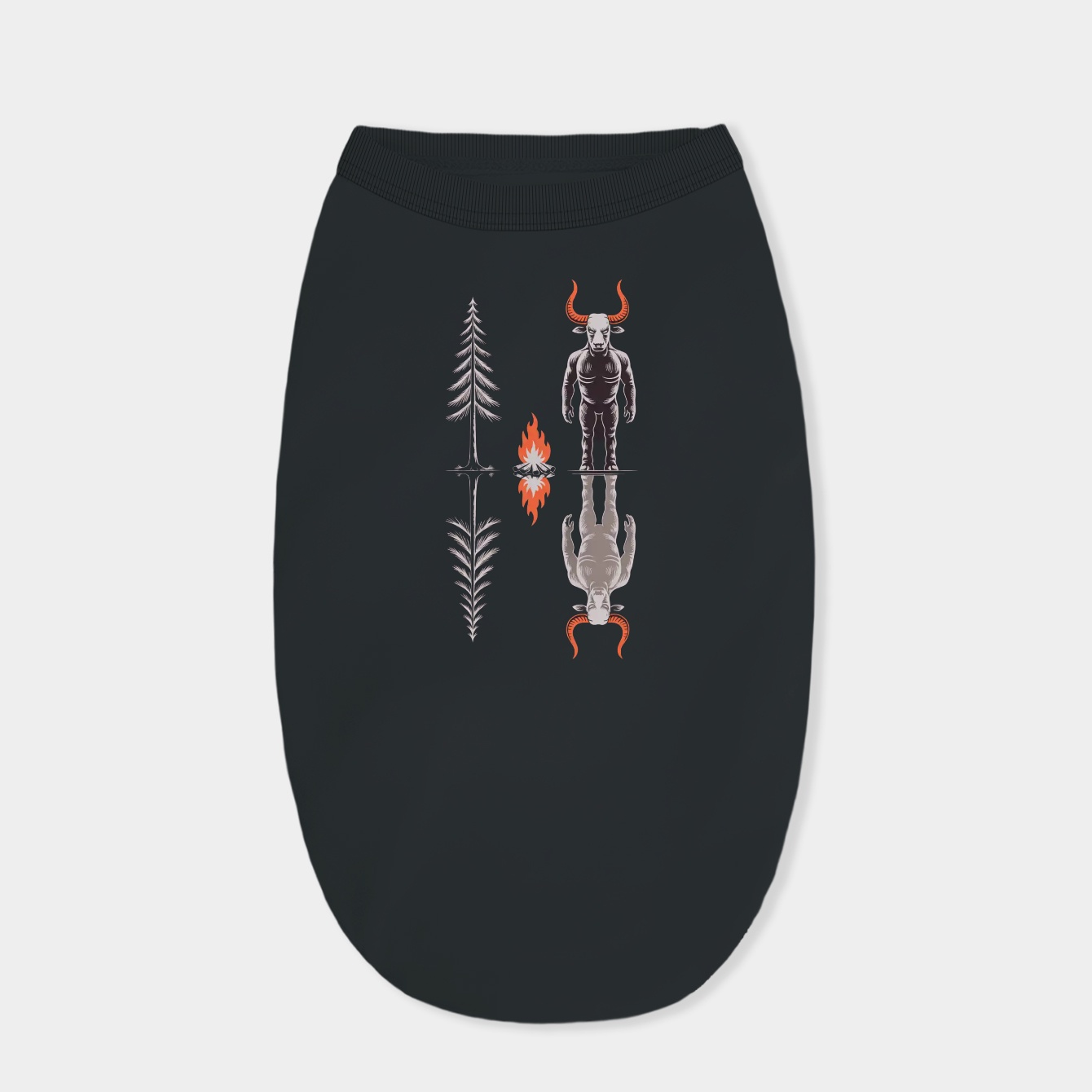 Mirroring Honor Dog Shirt