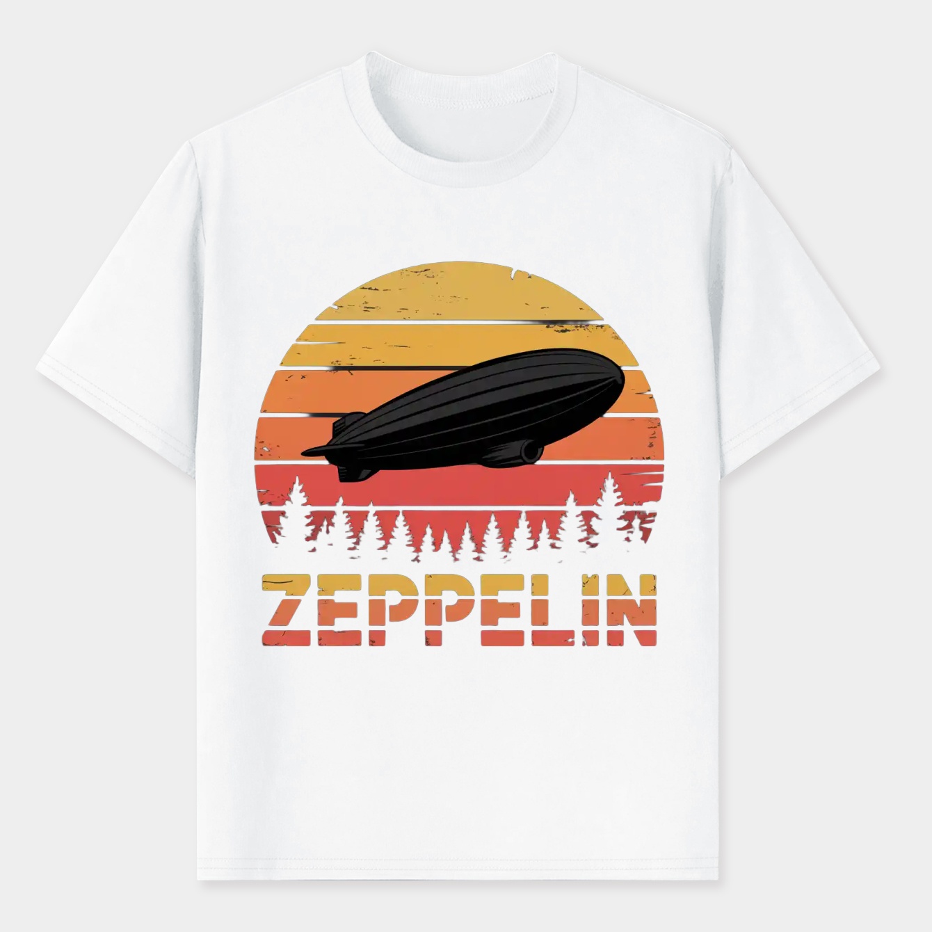 Zep's Timeless Echo Men's T-Shirt