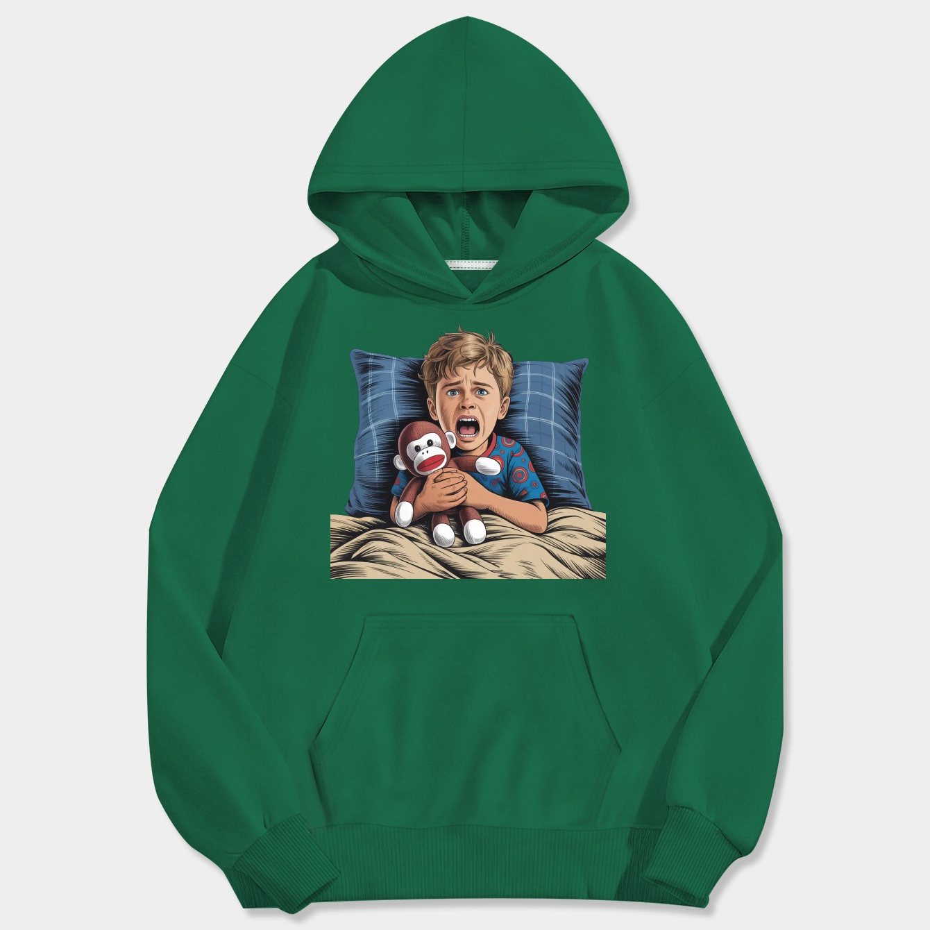 Scared Rowley Men's Big & Tall Hoodie