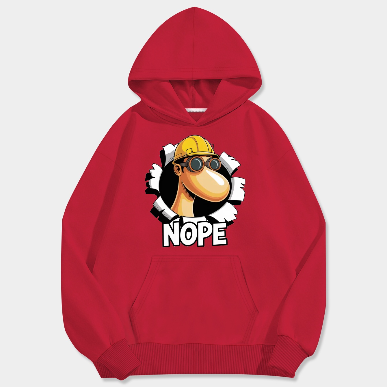 Nope [Engineer TF2] Men's Big & Tall Hoodie