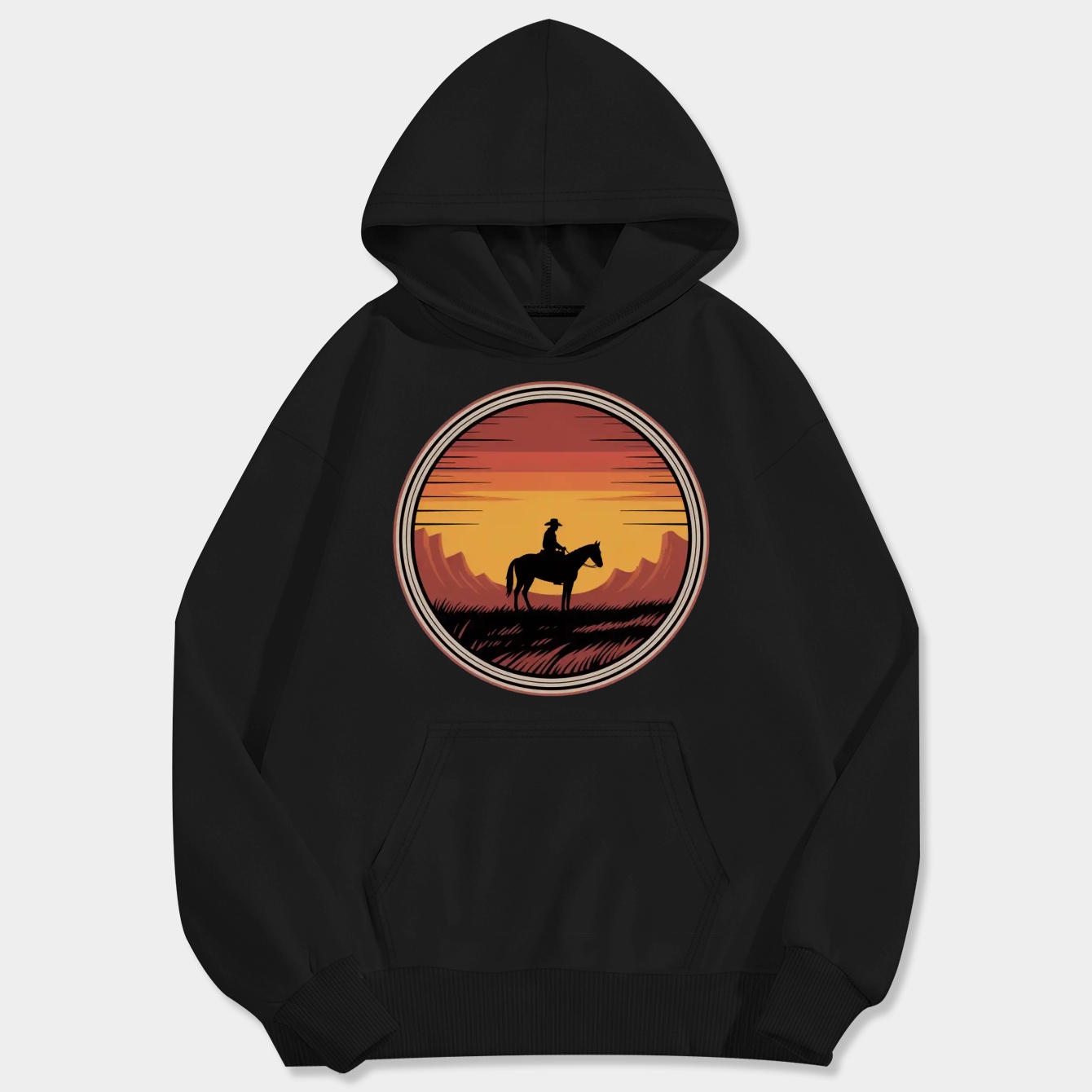 RDR 2 Men's Big & Tall Hoodie