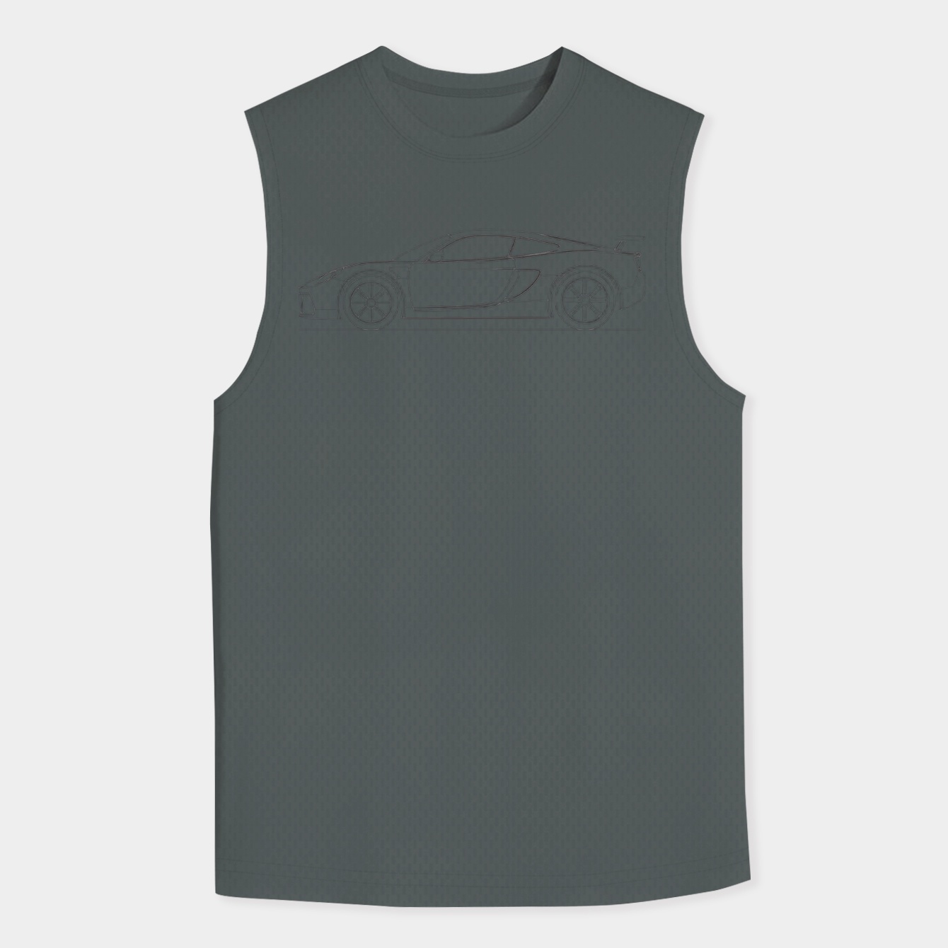 Eclipse B Car Outline Design Men's Tank Top