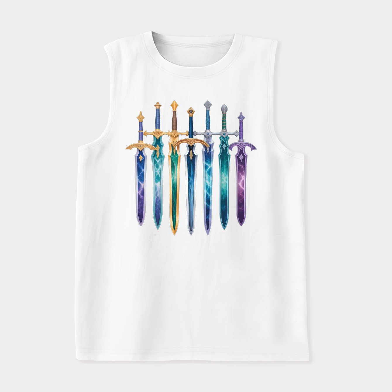 Moonlight Sword Women's Soft Tank Top