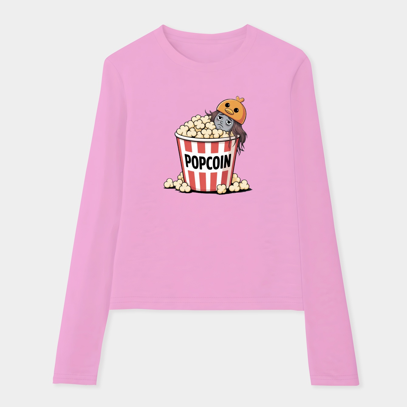 popcoin Women's Soft Long Sleeve T-Shirt