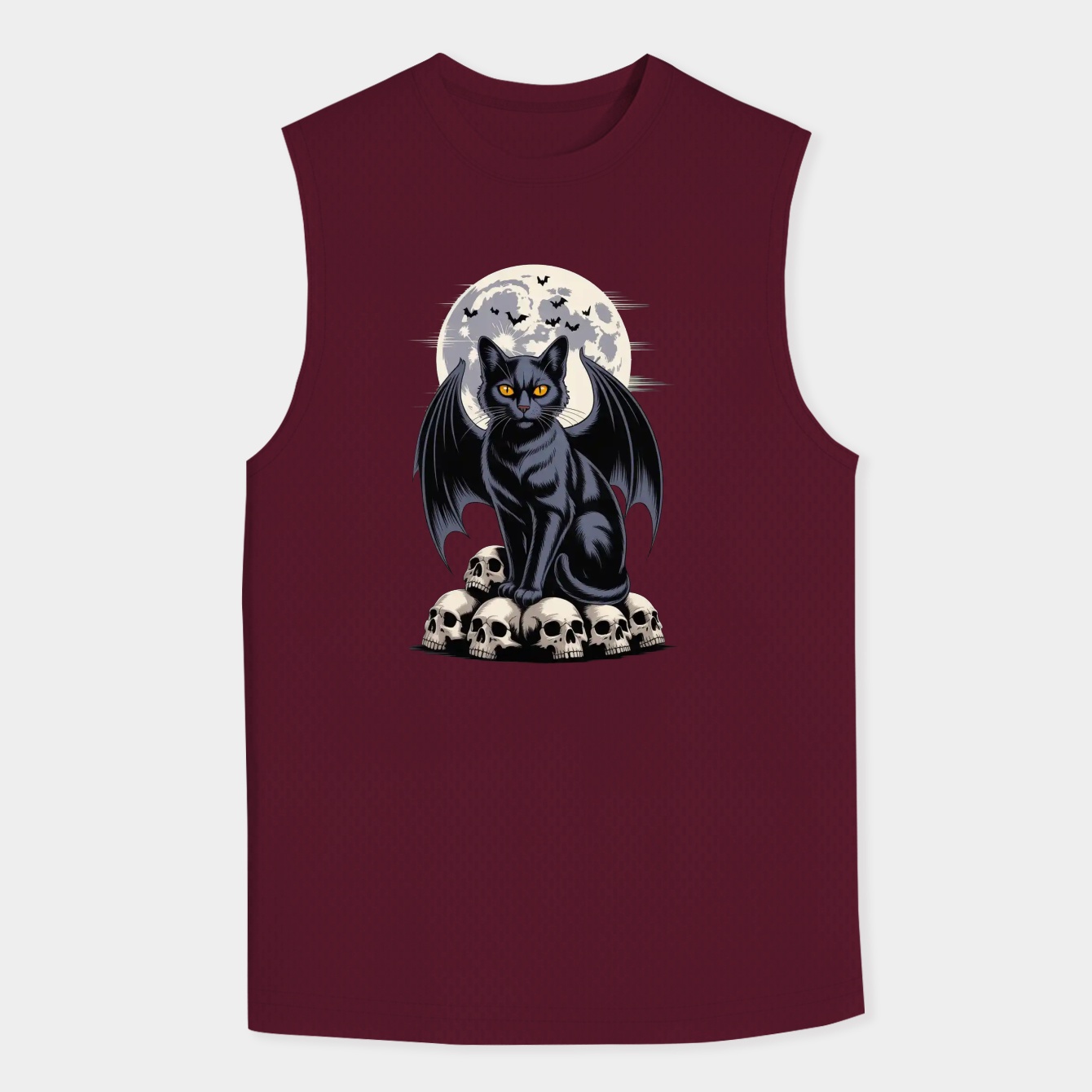 Cute Spooky Black Cat