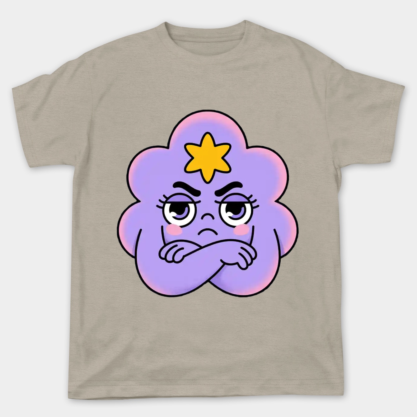 Lumpy princess cloud character Women's Plus Size T-shirt