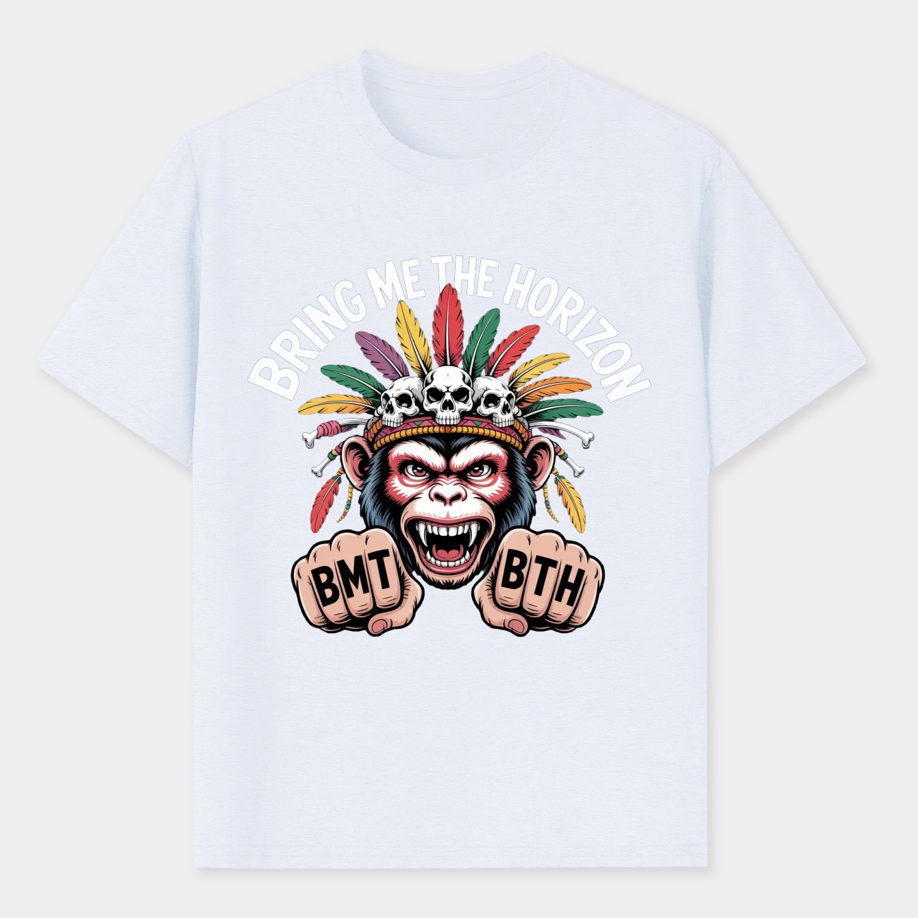 Bmth version indian Men's Performance Athletic T-Shirt