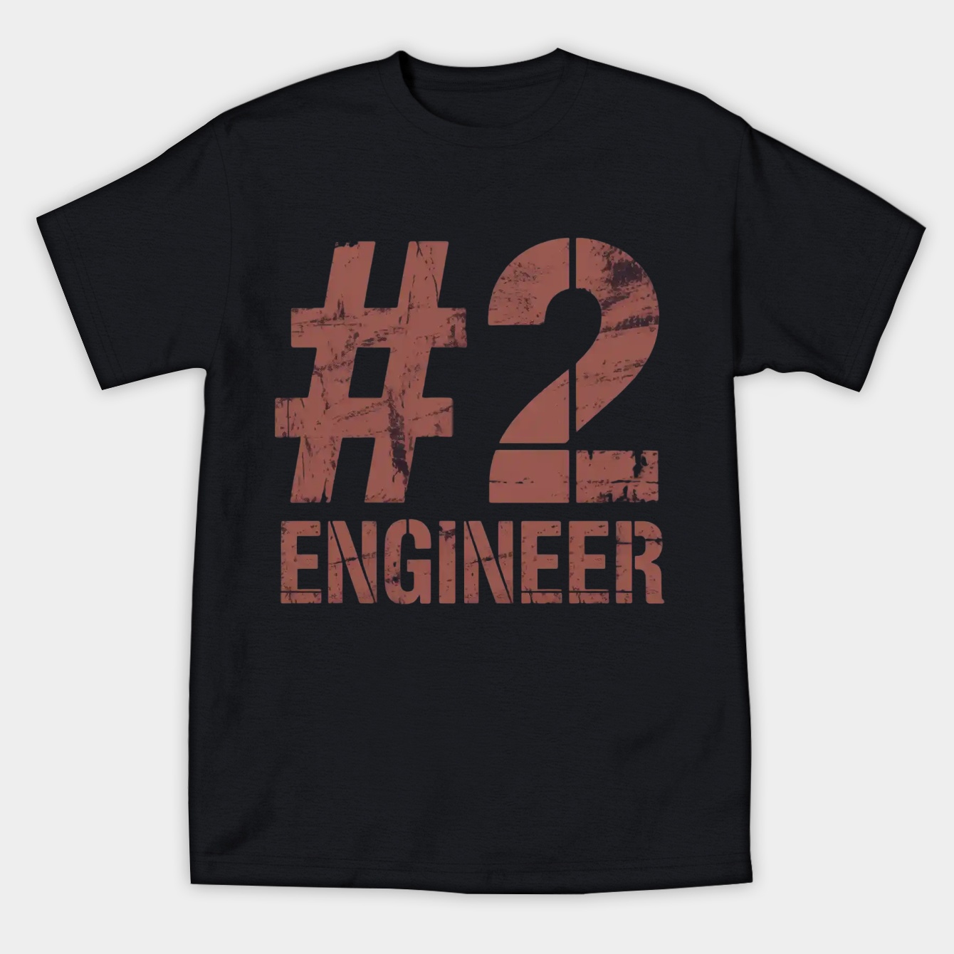 Engineer Number 2 RED Women's Athletic Performance T-Shirt