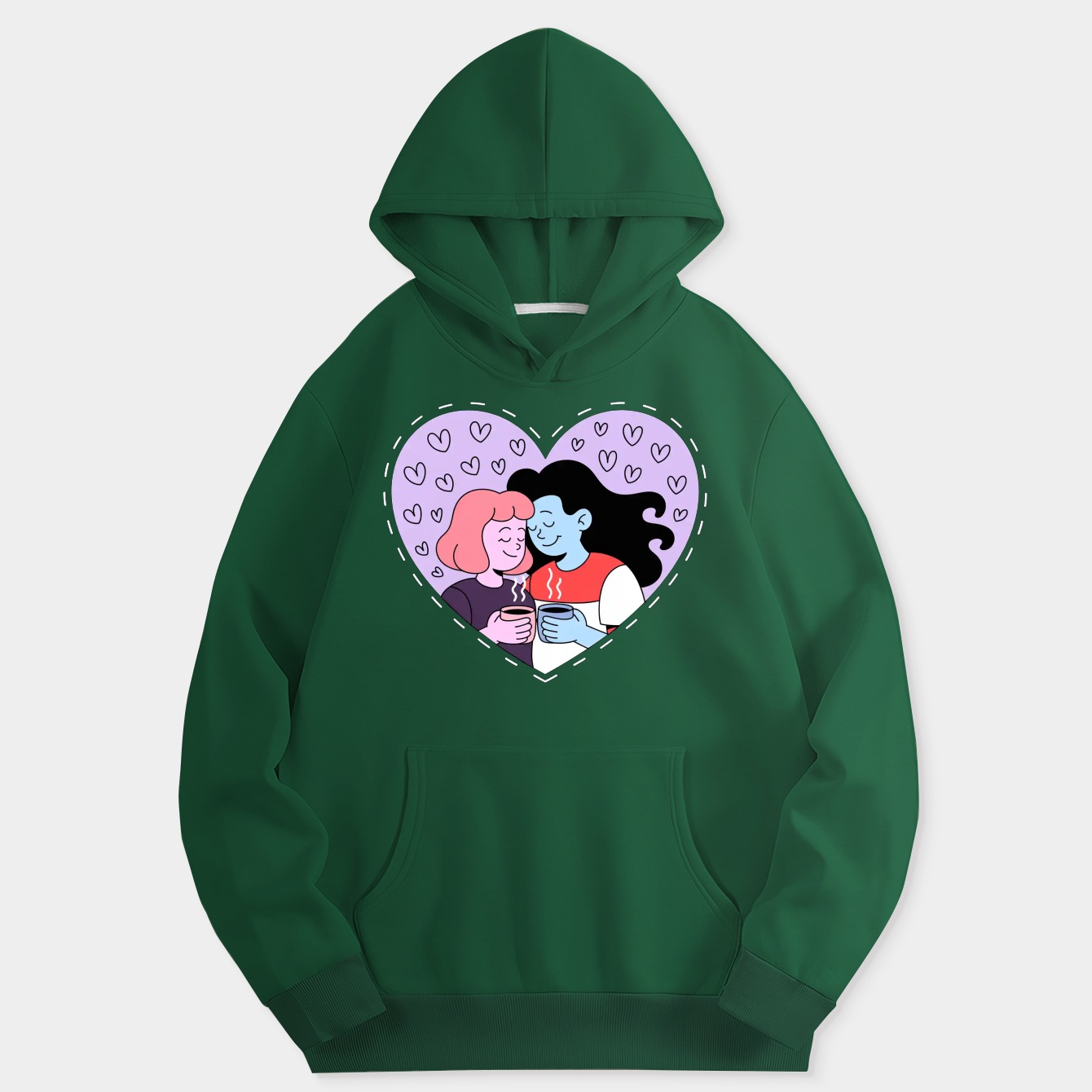 Doodle Bubbline Women's Hoodie