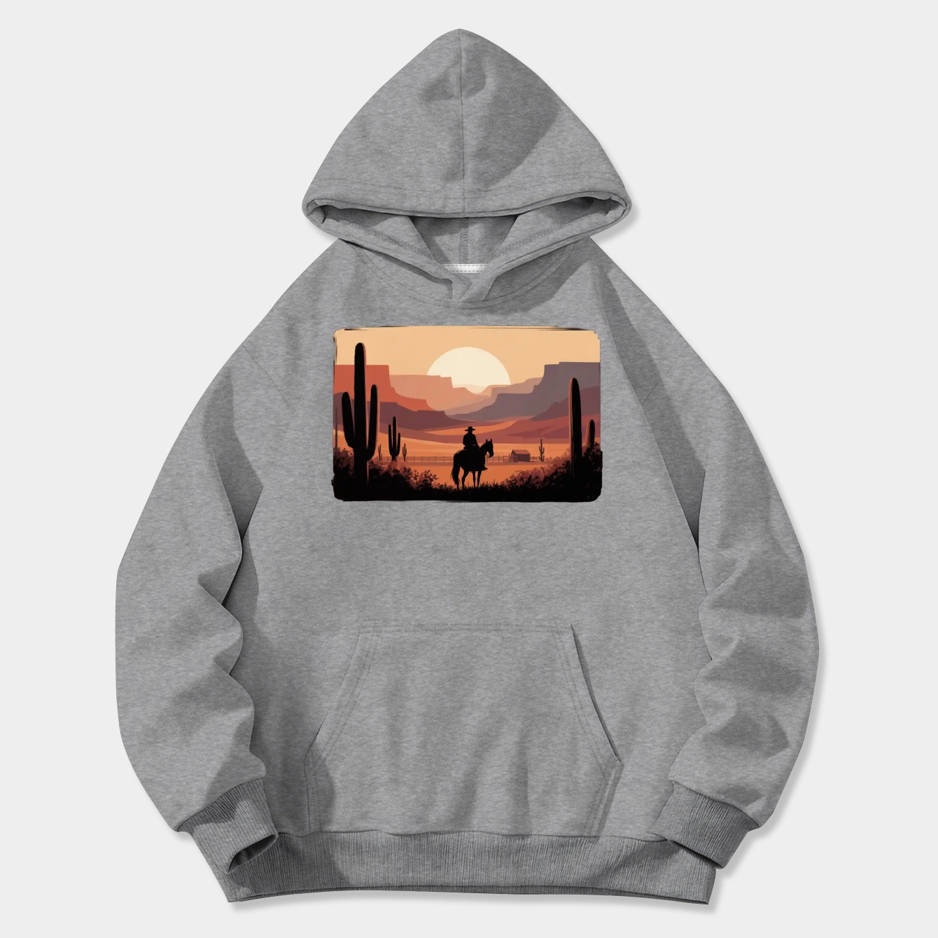 Cowboy Women's Plus Size Hoodie