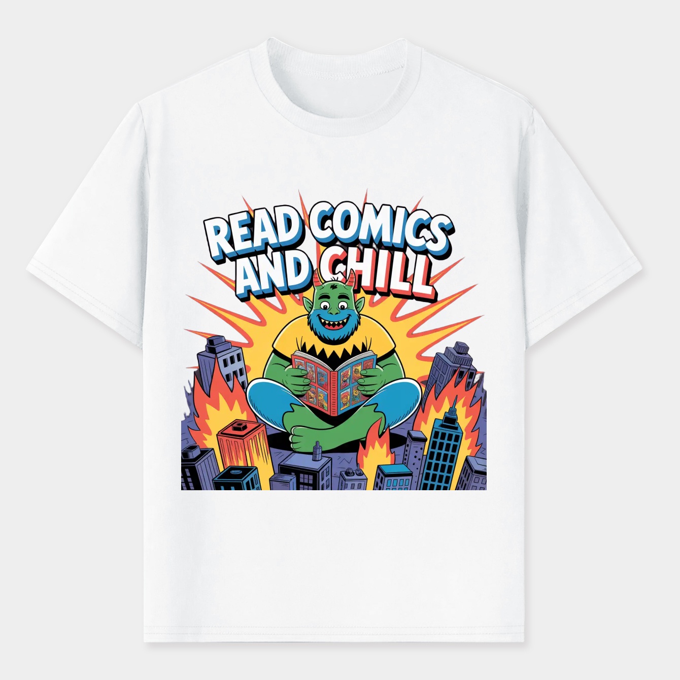 Monster and Comics Men's T-Shirt