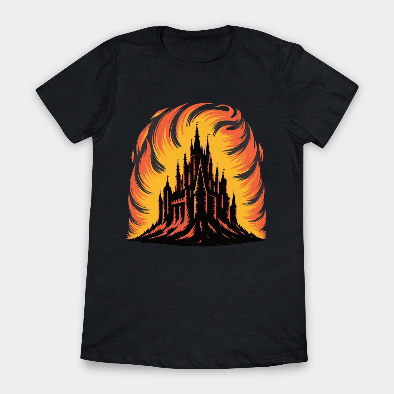 elden ring fantasy flame castle Women's T-Shirt