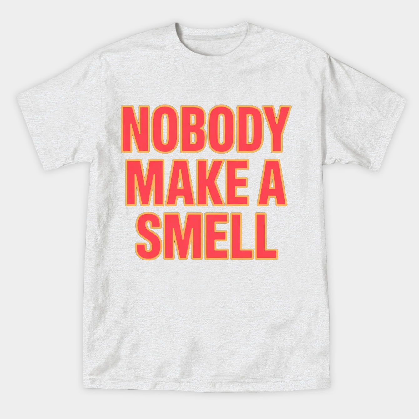 Nobody Make a Smell Women's Athletic Performance T-Shirt